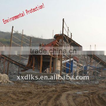 quarry and mine environmental gravel conveyor system