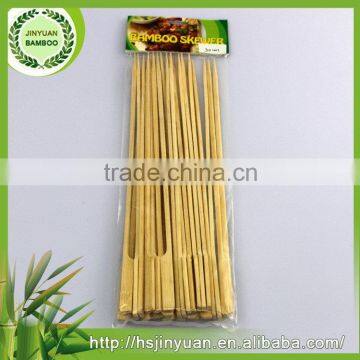 Eco-friendly excellent quality stability bright cheap bamboo gun skewer