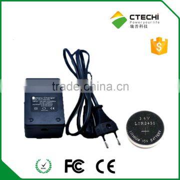 LIR2450 Battery Charger for Li Ion Button Cell/coin Battery Made in China photo-3