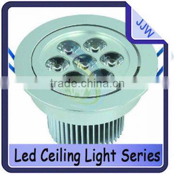 High Power LED Ceiling Downlights 7*1W