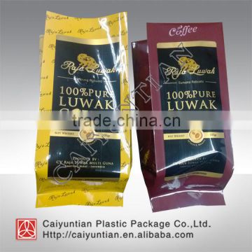 side gusset printing coffee packaging Bag