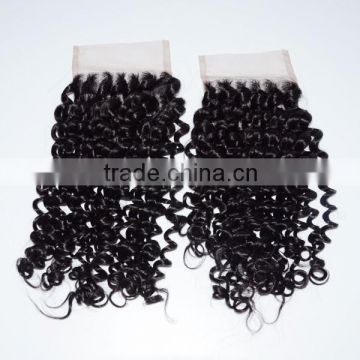 loose wave lace closure with high quality hair side part closure