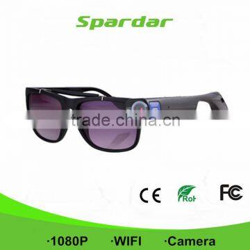 Smart Wearable Full HD Sunglasses Camera 1080P 30fps 720P 60fps Camera Glasses Wifi photo-2