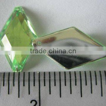 Diamdond Shape Acrylic Stone sewing for Button