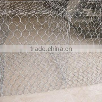 Cheap hexagonal mesh galvanized metal wire mesh gabion box