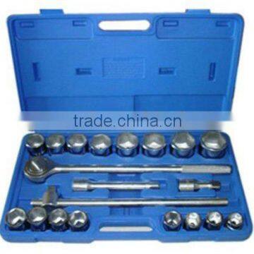 21pcs 3/4" drive socket wrench set