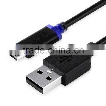 Classic Micro USB Charger Cable Cord with LED Light