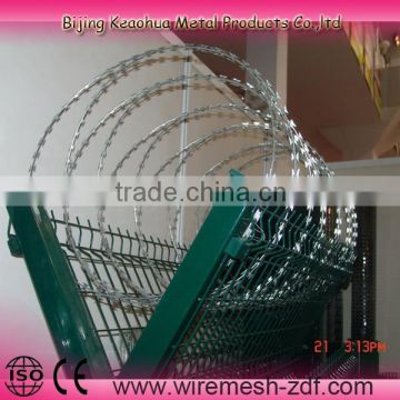 450mm coil diameter concertina razor barbed wires