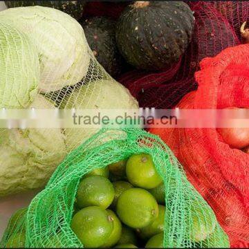 50x80cm cheap and good quality red hdpe raschel mesh net bags for vegetables and fruits