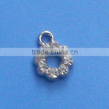 Garment accessory rhinestone alloy pendant