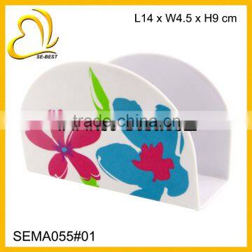 Creative Melamine Napkin Holder with Printing