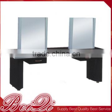 High technology Made in China barber shop makeup mirror hair dressing mirror table salon mirr