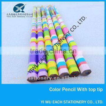 7 Inch HB Wooden Pencil With Top Tip