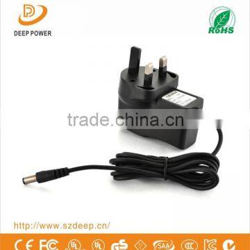 UK EU US Plug Wall 12v 1A Ac Dc Power Adapter