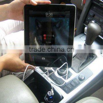 Shenzhen Wholesales Black Mini Dual USB Car Charger for IPhone photo-3