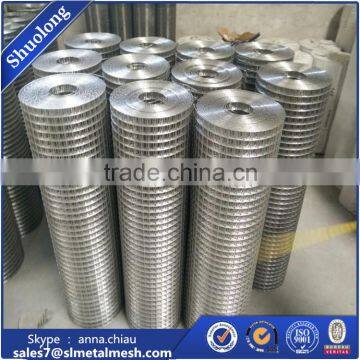 ISO9001 GI welded mesh galvanized welded wire mesh factory