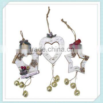 Most popular full love polyresin christmas windbell pendant