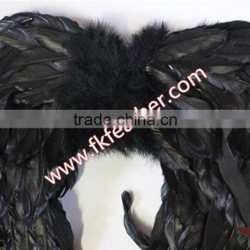 Large Black Angel Wing Rooster Feather Angel Wing For Angel Wings Decorations