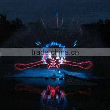 Water screen fountain