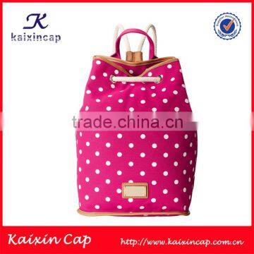 high quality new custom drawstring cute backpack for high school girls
