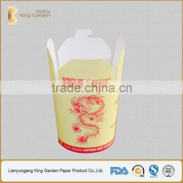 340 grammage High Quality Disposable Food and Noodle boxes