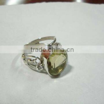 925 Sterling silver semi precious stone rings