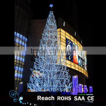 string light led motif light christmas tree , large iron frame tree for outdoor holiday decoration