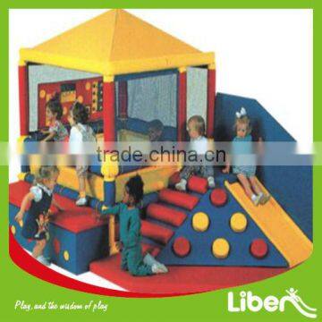 2014 New Style and Motorized Kids Indoor Soft Play House For Sale with Slide LE.RT.068                        
                                                Quality Choice