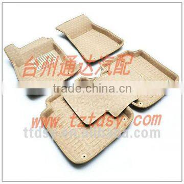 Tongda Hot sale Tongda' s environmental yellow car mats for A-di A8L