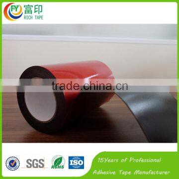 High Quality Dark Red Round PE Foam Tape for Stainless Steel