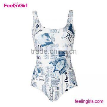 Lively Orange High Waist Halter Bikini photo-4