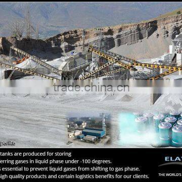 Cryogenic perlite