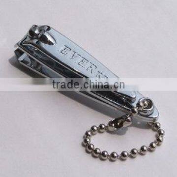 Nail clipper wih file and chain