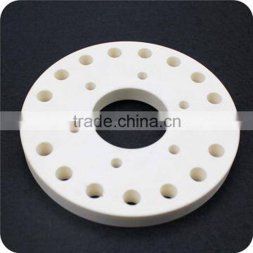 High precision insulating 99 al2o3 alumina ceramic plate ceramic structure