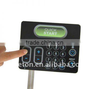 Keypad Membrane Switch Panel For TV