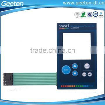 Custom Screen Printing PET Membrane Keypad Control Panel Switch Membrane