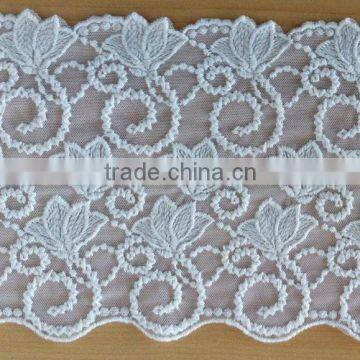 2015 Fashion Mesh Cotton Lace Design