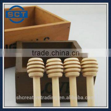 Mini Wooden Honey Dippers 8cm/10cm