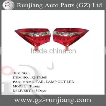 Tail Lamp Out With LED Light For Toyota Corolla 2014