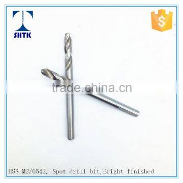 manufacture for HSS 6542/M2, spot drill bit