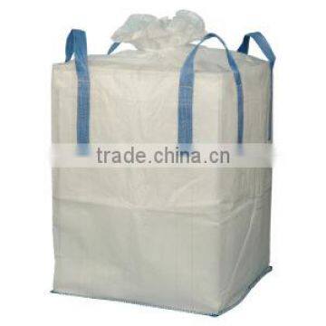 China professional FIBC/jumbo bag with petal closure/starcut closure/pyjama closure