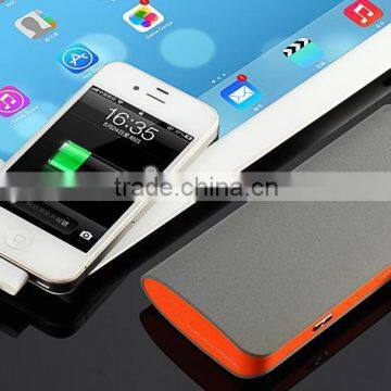 Universal dull polish dual UBS power bank 10400mah for xiaomi smartphone