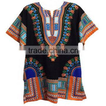 Traditional African Print Dashiki Shirt African Top Clothing Kaftan Wholesale China Quality Choice photo-4