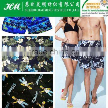100 polyester micro peach fabric for swimwear fabric