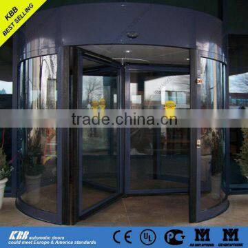 Automatic Revolving Door From China Suppliers With Low Price With Laminated Glass Aluminum Frame With Anodizing Surface
