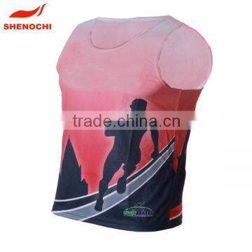 Wholesale Dry Fit Full Print Gym Singlets photo-2