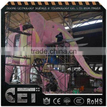 Exhibition Elephant Walking Mechanical Elephant Animatronic Elephant photo-6