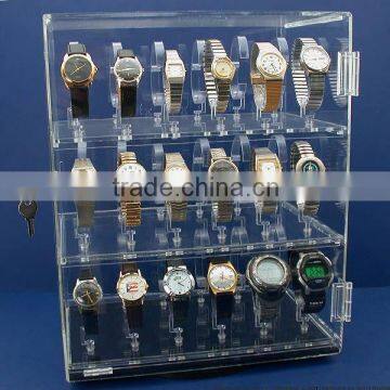 2015 hot design and wonderful acrylic watch display c ring