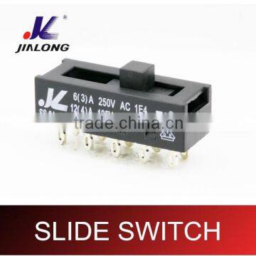 CALON SWITCH UL VDE approved 2P4T electronic Slide switch