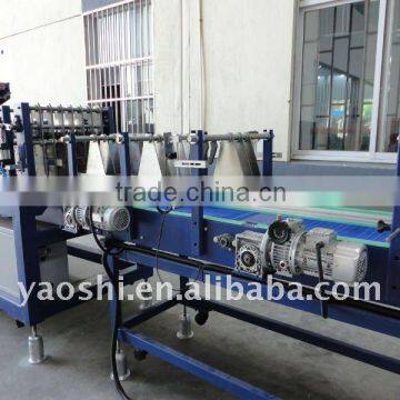 automatic PE film thermal wrapper, automatic hot shrink packing machine, film packing machine, bottle packaging machine